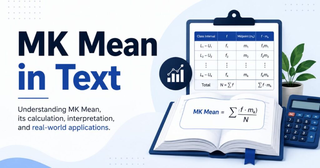 MK Mean In Text