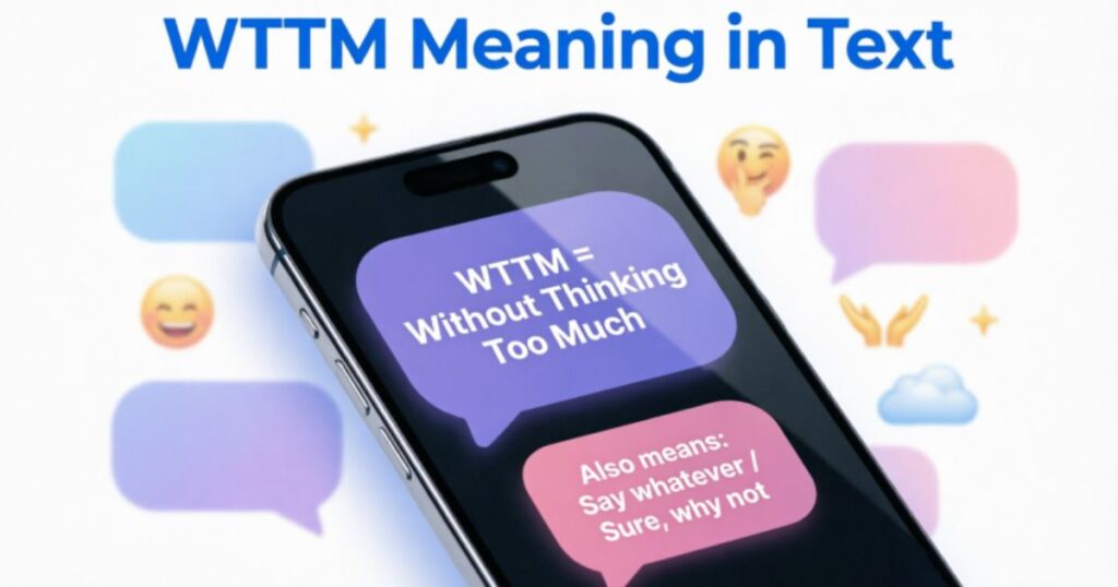 WTTM Mean in Text